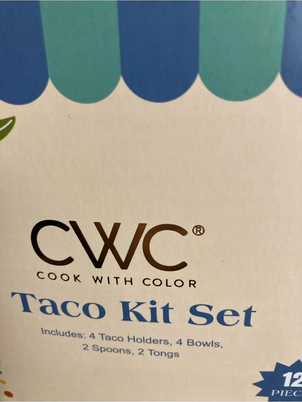 CWC Taco Kit Set - Teal & Multicolor - Picture 4 of 5